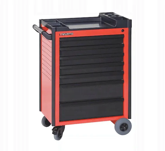 WURTH компактная мастерская тележка C7 RAL3020 RED