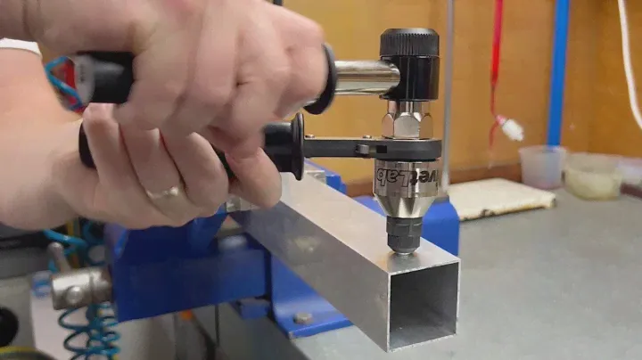 Rivstud Installation Using the RT-512 Ratchet Rivnut Tool