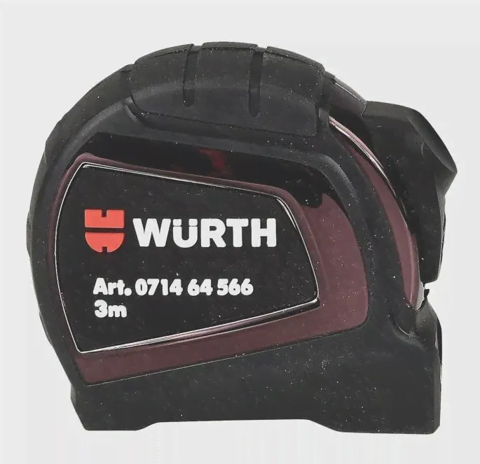 Рулетка WURTH 3м х 16мм (071464 5669611)