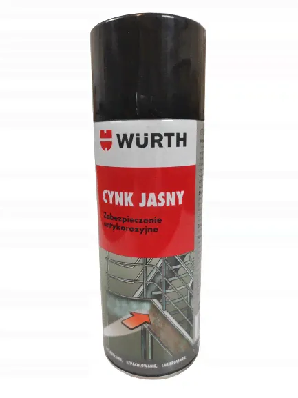 WURTH ЦИНК СПРЕЙ ЯРКИЙ АНТИКОРРОЗИЙНЫЙ-0