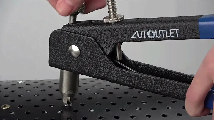 AUTOUTLET Professional Rivet Gun Pop Rivet Gun Kit