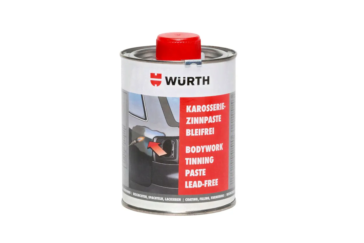Паста для пайки оловом бессвинцовая 1 кг, Wurth-0