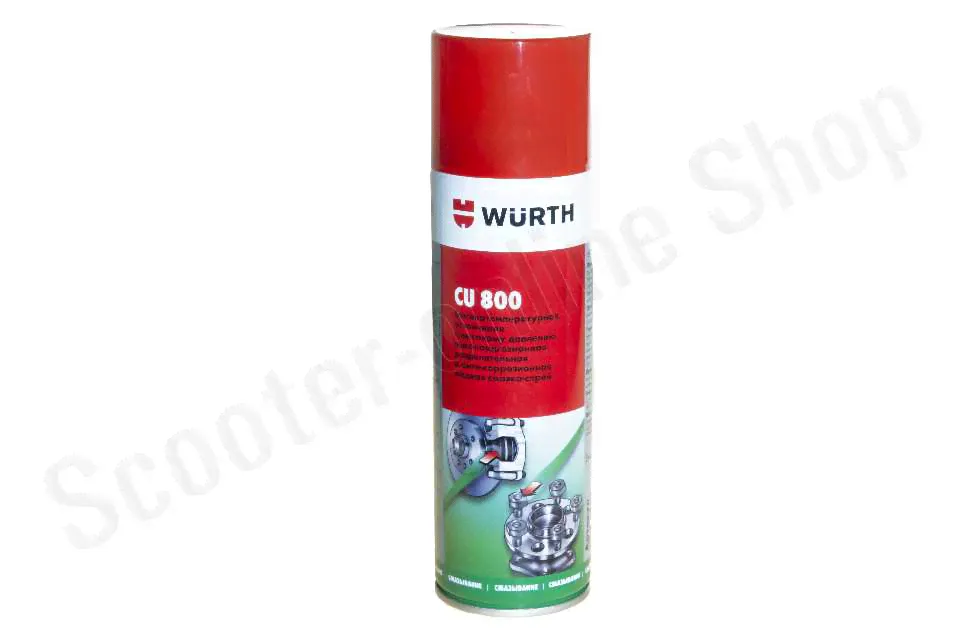 Спрей-смазка CU-800 Wurth 300мл-0