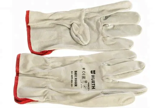 Перчатки WURTH BASIC RIGGER SZ9 (0899404531961-12) ЗАЩИТНЫЕ КОЖА (0899404531961 12)-0