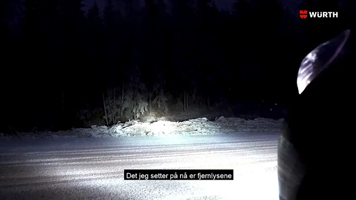 Wurth LED ekstralys til bil