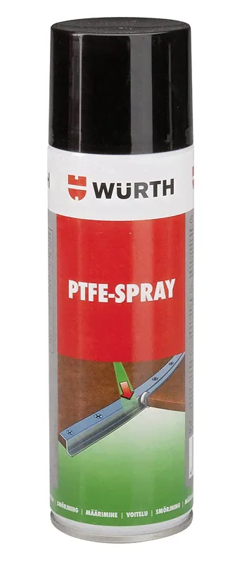 WURTH PTFE-спрей сухой смазки 300 мл-0
