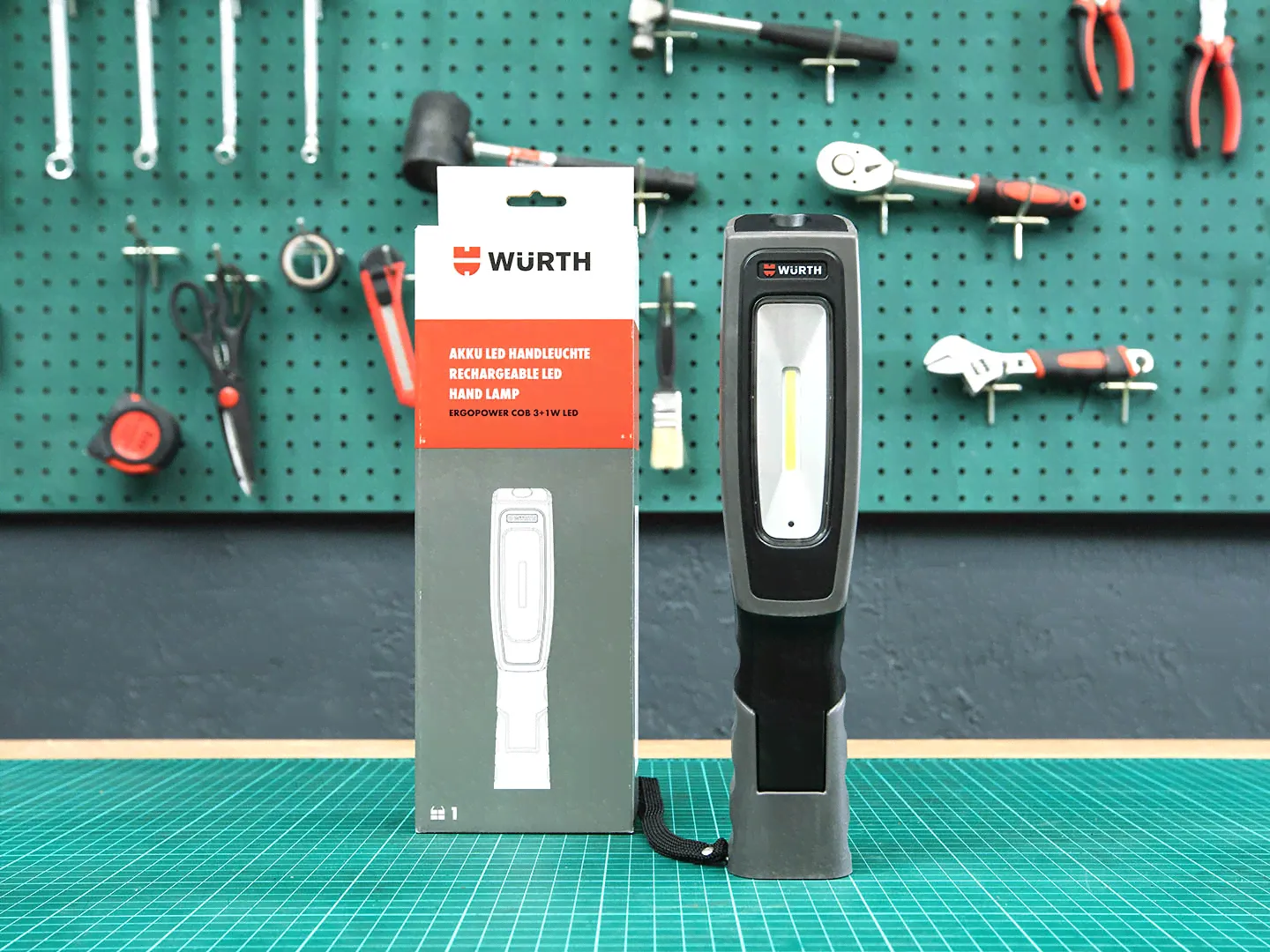 Светильник аккумуляторный светодиодный Wurth ERGOPOWER BOOST (04-16023)